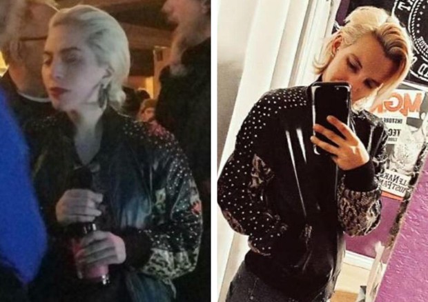 Lady Gaga dá jaqueta grifada avaliada em 5 mil dólares para fã  (Foto: Reprodução/Instagram)