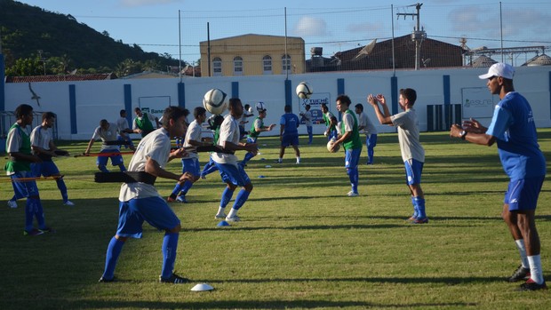 Confiança enfrentará time da Série B (Foto: Felipe Martins/GLOBOESPORTE.COM)