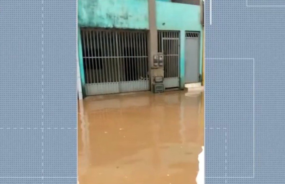 Ilhéus tem previsão de chuva forte e trovoadas — Foto: Reprodução/TV Bahia
