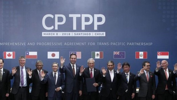Representantes de 11 países-membros do Tratado Transpacífico reeditaram o acordo depois que os EUA decidiram deixar o grupo (Foto: Getty Images)