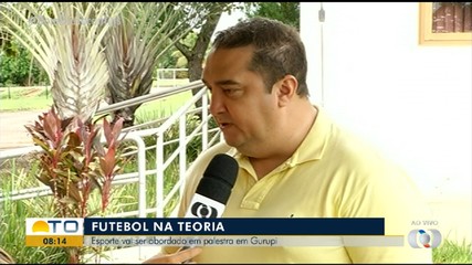 Palestra vai abordar a teoria de futebol em Gurupi