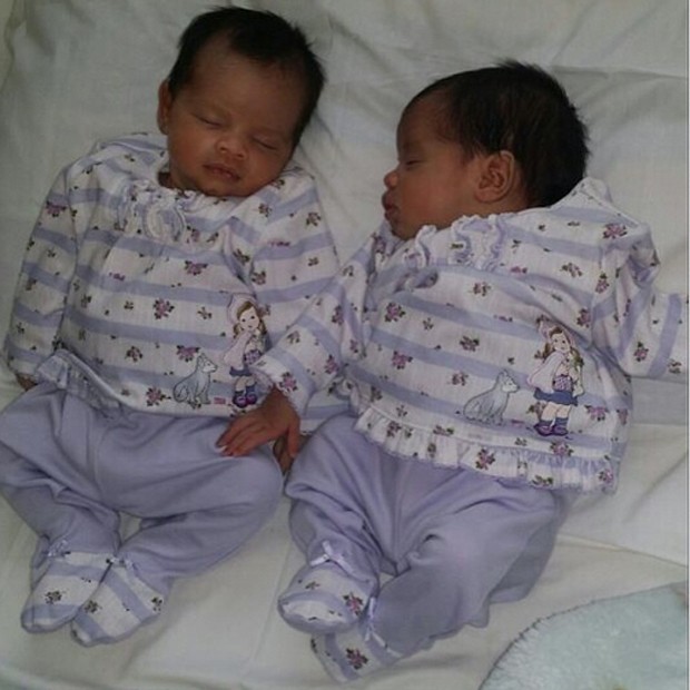 As gêmeas Sophia e Rafaella (Foto: Reprodução/Instagram)