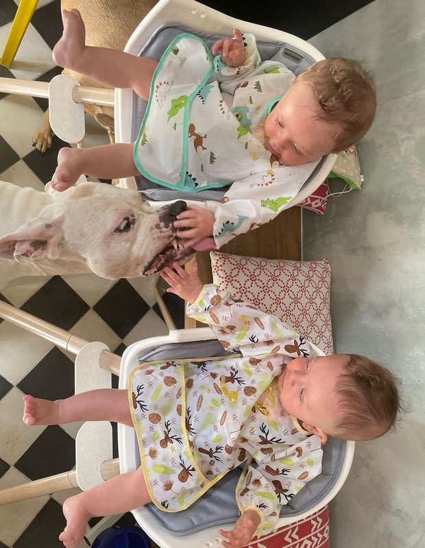 Fabíula Nascimento e Emilio Dantas celebram mesversário de filhos gêmeos (Foto: Reprodução/Instagram)