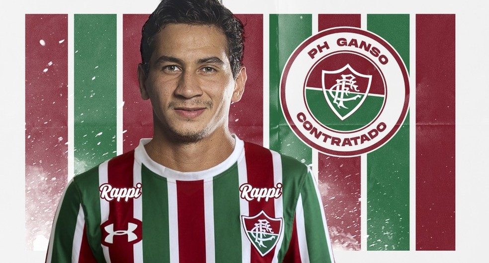 Paulo Henrique Ganso Ã© anunciado pelo Fluminense â€” Foto: ReproduÃ§Ã£o