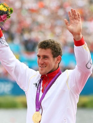 Sebastian Brendel Remo Pódio Olimpíadas de Londres 2012