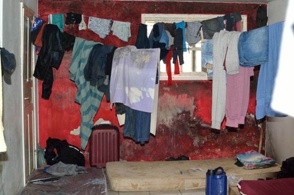 Trabalhadores do Maranhão são resgatados de condições análogas à escravidão no Estado de Santa Catarina — Foto: Divulgação/Ministério do Trabalho e Previdência