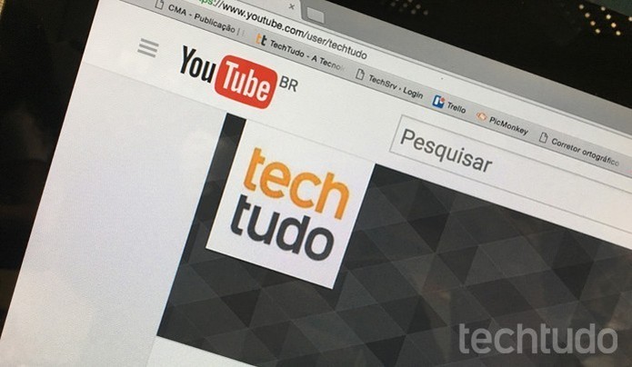 Como colocar um conteúdo em destaque em um canal do YouTube (Foto: Camila Peres/TechTudo) 