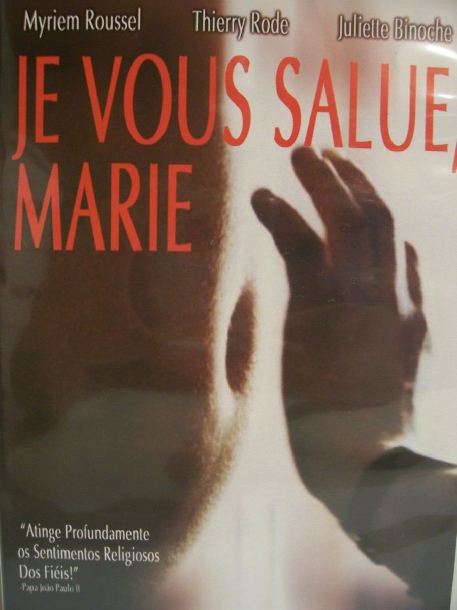 Cartaz do filme 'Je vous salue, Marie', de Jean-Luc Godard