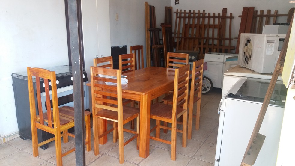 Moveis eram vendidos sem nota fiscal, segundo o Procon (Foto: Jéssica Alves/G1)