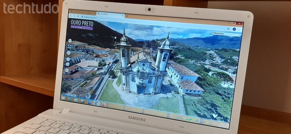 É possível visitar museus e cidades históricas do Brasil pela internet — Foto: Barbara Ablas/TechTudo