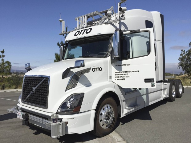 Uber comprou start-up Otto, que desenvolve caminhões autônomos (Foto: REUTERS/Alexandria Sage)