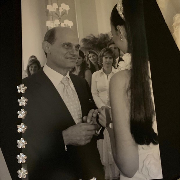 Veruska Seibel relembra casamento com Ricardo Boechat (Foto: Reprodução / Instagram)