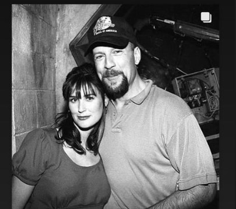 Bruce Willis e Demi Moore