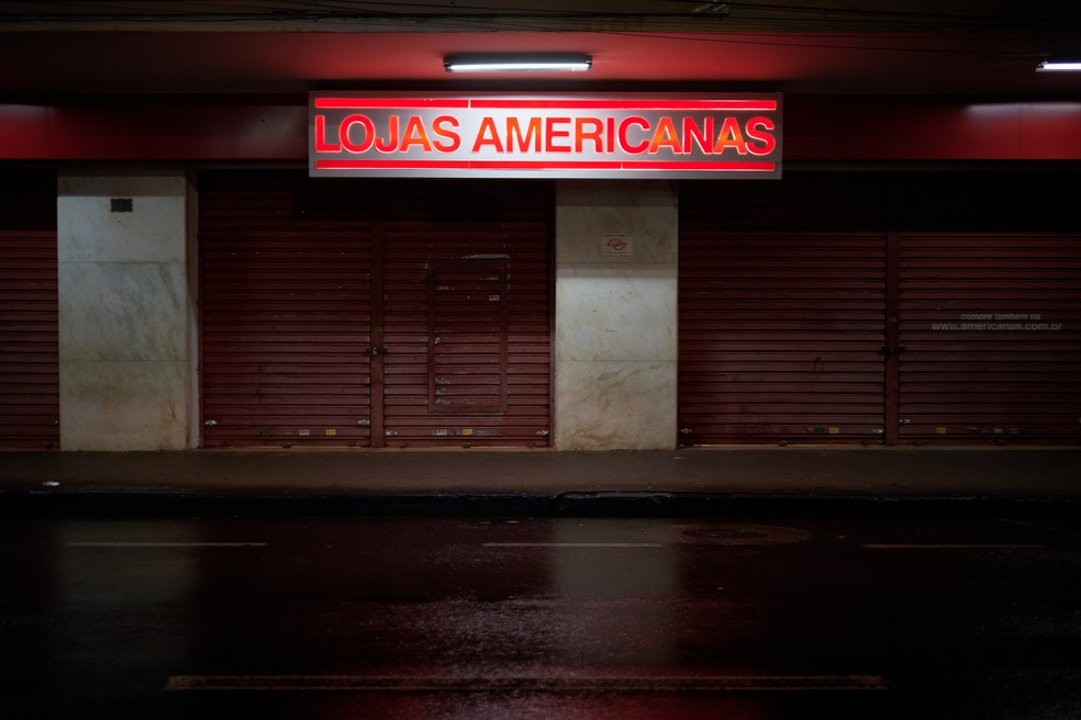 Fachada das Lojas Americanas em Franca, no interior de SP. — Foto: IGOR DO VALE/ESTADÃO CONTEÚDO