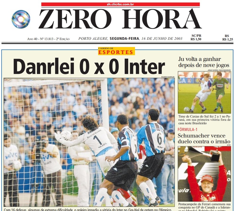 Lista GE: da maior goleada à execução, relembre 11 duelos históricos em 110  anos de Gre-Nal | brasileirão série a | ge