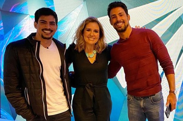 Pável Reymond, Renata Capucci e Cauã Reymond (Foto: Reprodução/Instagram)