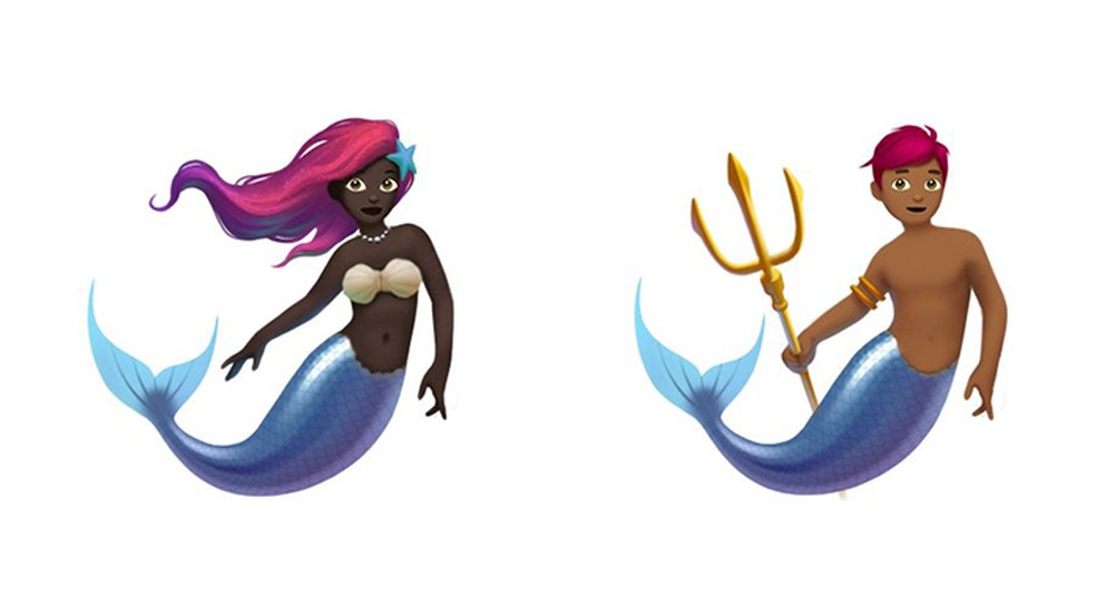 Emoji de sereia do iOS 11 (Foto: Reprodução/Emojipedia)