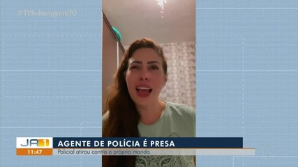 Policial civil é presa após atirar no marido em Palmas