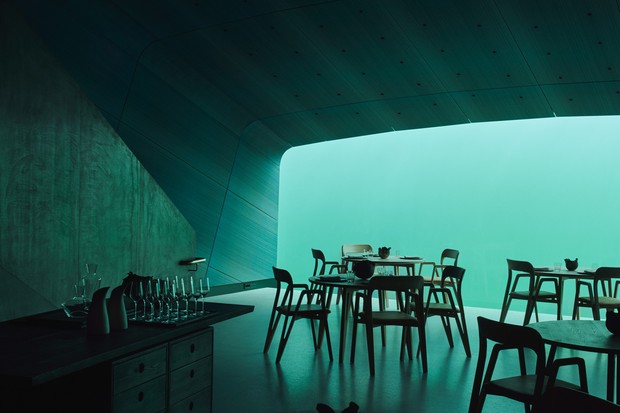 Primeiro restaurante submerso da Europa está pronto, conheça (Foto: Divulgação)