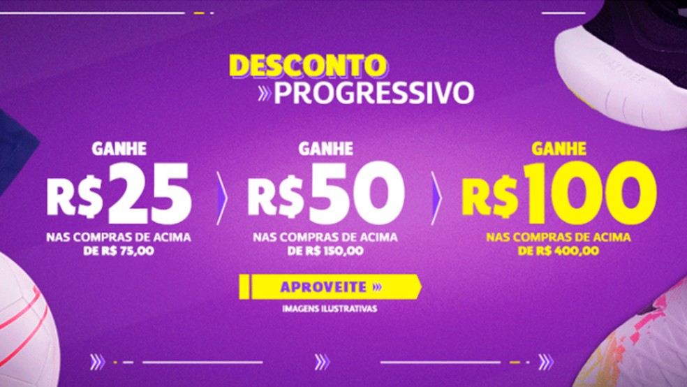 Quanto mais o cliente gasta, mais desconto ganha nas lojas online — Foto: Reprodução/Caroline Doms