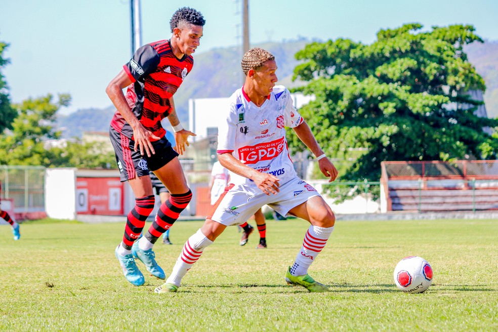 Flamengo x Bangu, pela Taça Guanabara Sub-20 — Foto: Fernando Silva / Bangu AC