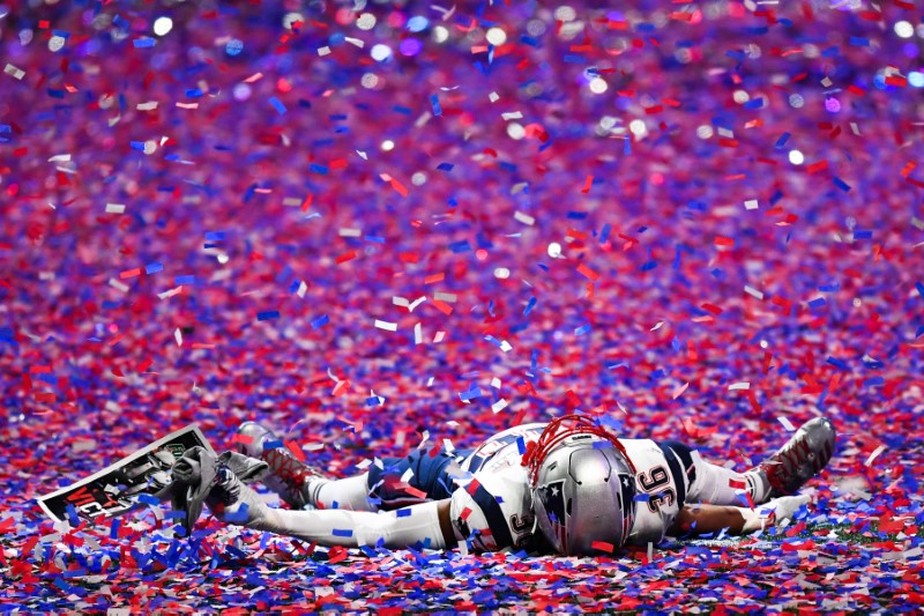 Momentos para a eternidade: as melhores imagens da vitÃ³ria dos Patriots no Super Bowl LIII