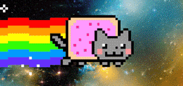 NyanCat, GIF (Foto: Reprodução/Giphy)
