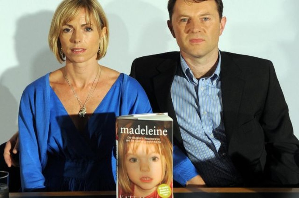 O livro dos McCann, Madeleine — Foto: PA Media