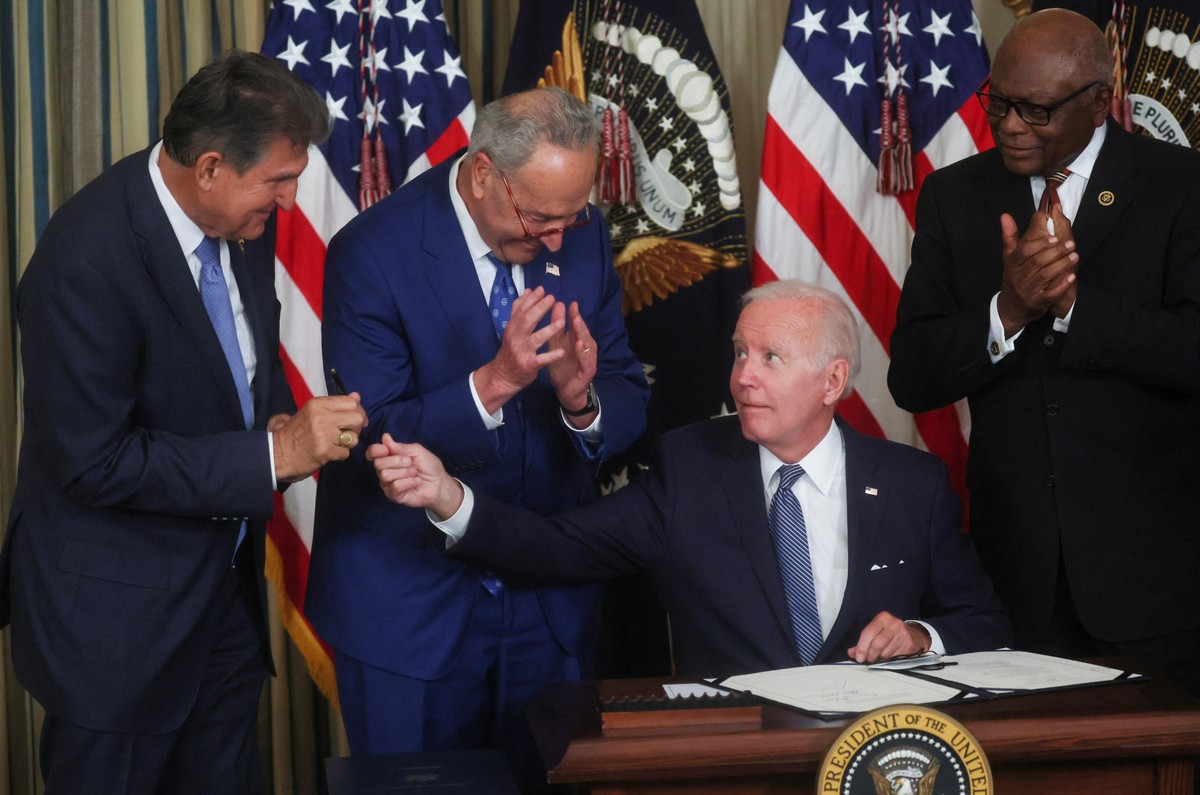 Biden firma proyecto de ley de $430 mil millones para combatir el cambio climático y la inflación |  Globalismo