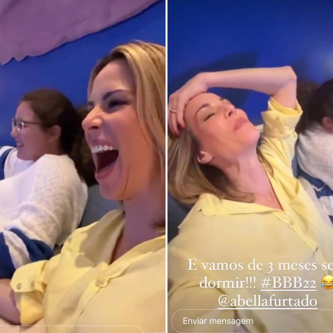 Ana Furtado fala sobre ansiedade na estreia do BBB22 (Foto: Reprodução / Instagram)