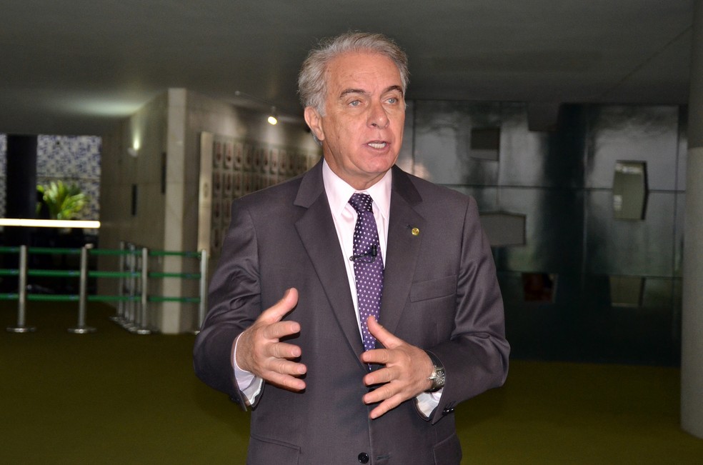 Marcos Montes na Câmara Federal em imagem de 2018 — Foto: Câmara dos Deputados