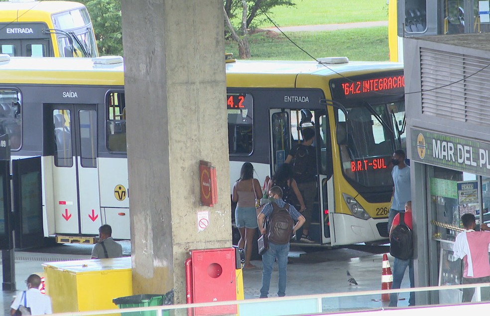 Rodoviária do Plano Piloto em imagem de arquivo — Foto: TV Globo/Reprodução