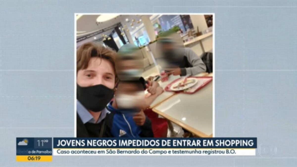 Jovens negros são impedidos de entrar em shopping em São Bernardo do Campo, na Grande SP