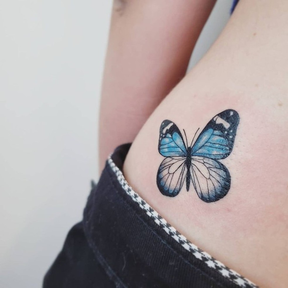 Tatuagem de borboleta: 12 ideias e dicas para mantê-la linda | Pele |  Glamour