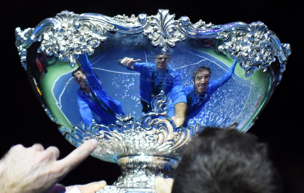 Troféu da Copa Davis será disputado em novembro (Foto: AFP)