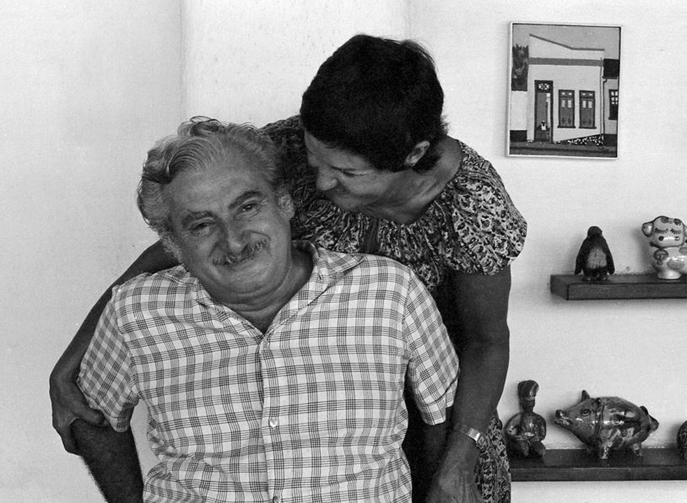 Jorge Amado e Zélia Gattai