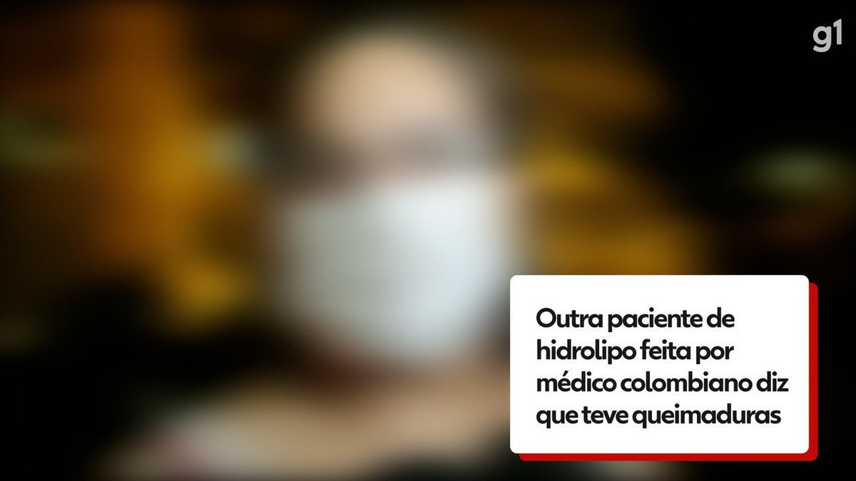 Un patient médecin colombien signale des brûlures après un hydrolipo à Rio : « Cela n’avait pas d’importance » |  Rio de Janeiro