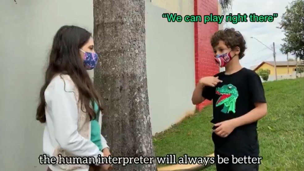 Irmãos de 10 e 12 anos foram premiados por vídeo feito em Londrina — Foto: Arquivo pessoal