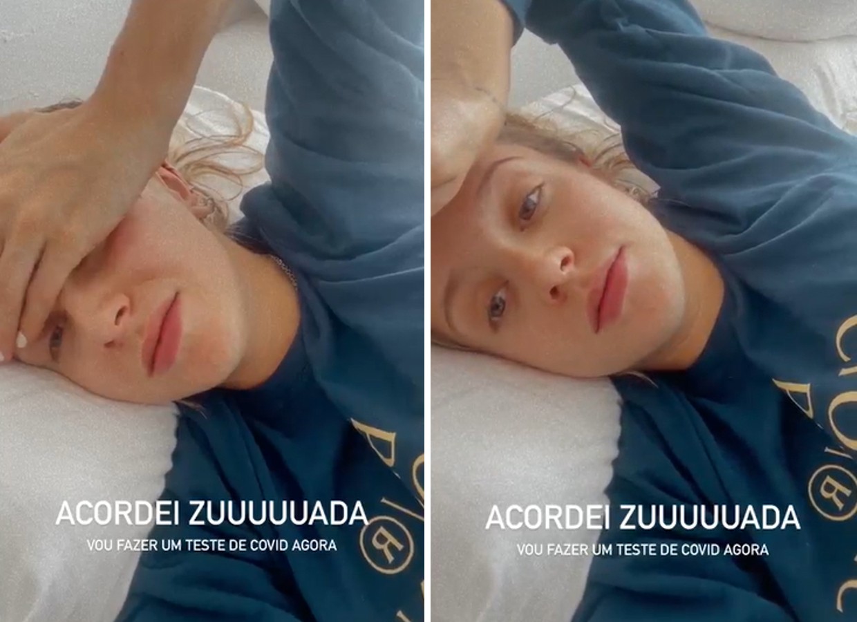 Isa Scherer faz teste de covid-19 após acordar se sentindo mal (Foto: Reprodução/Instagram)