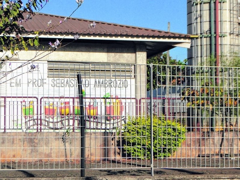 Escola Municipal Professor Sebastião Ambrósio (Foto: Jornal Cidade Rio Claro)