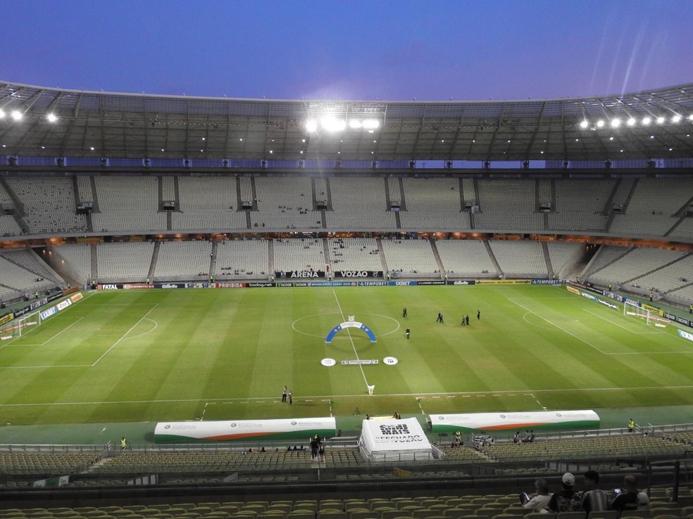Ceará continuará mandando jogos na Arena Castelão — Foto: Marcelo Braga