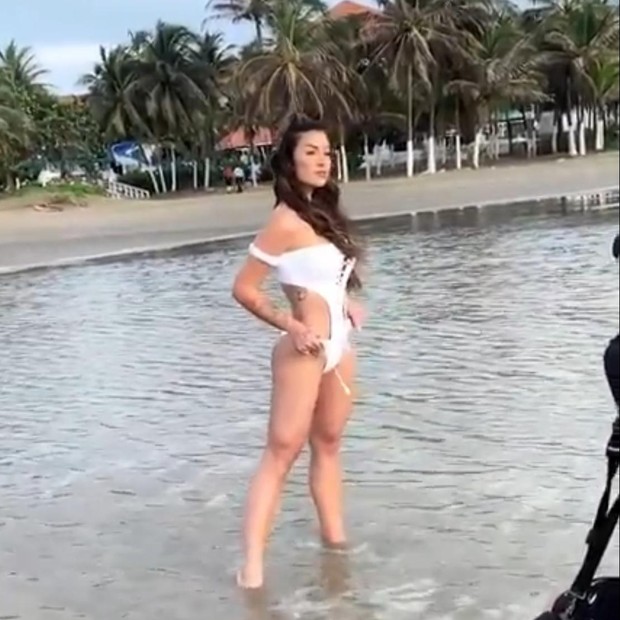 Bianca Andrade em Cartagena (Foto: Reprodução/Instagram)
