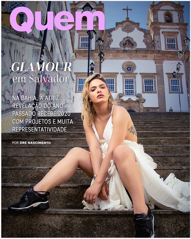 Glamour Garcia é a Capa da Semana da Quem (Foto: Ícaro Cerqueira/ Ed. Globo)