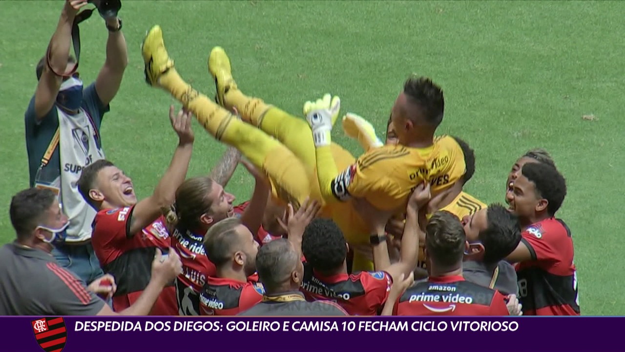Despedida dos Diegos: goleiro e camisa 10 fecham ciclo vitorioso