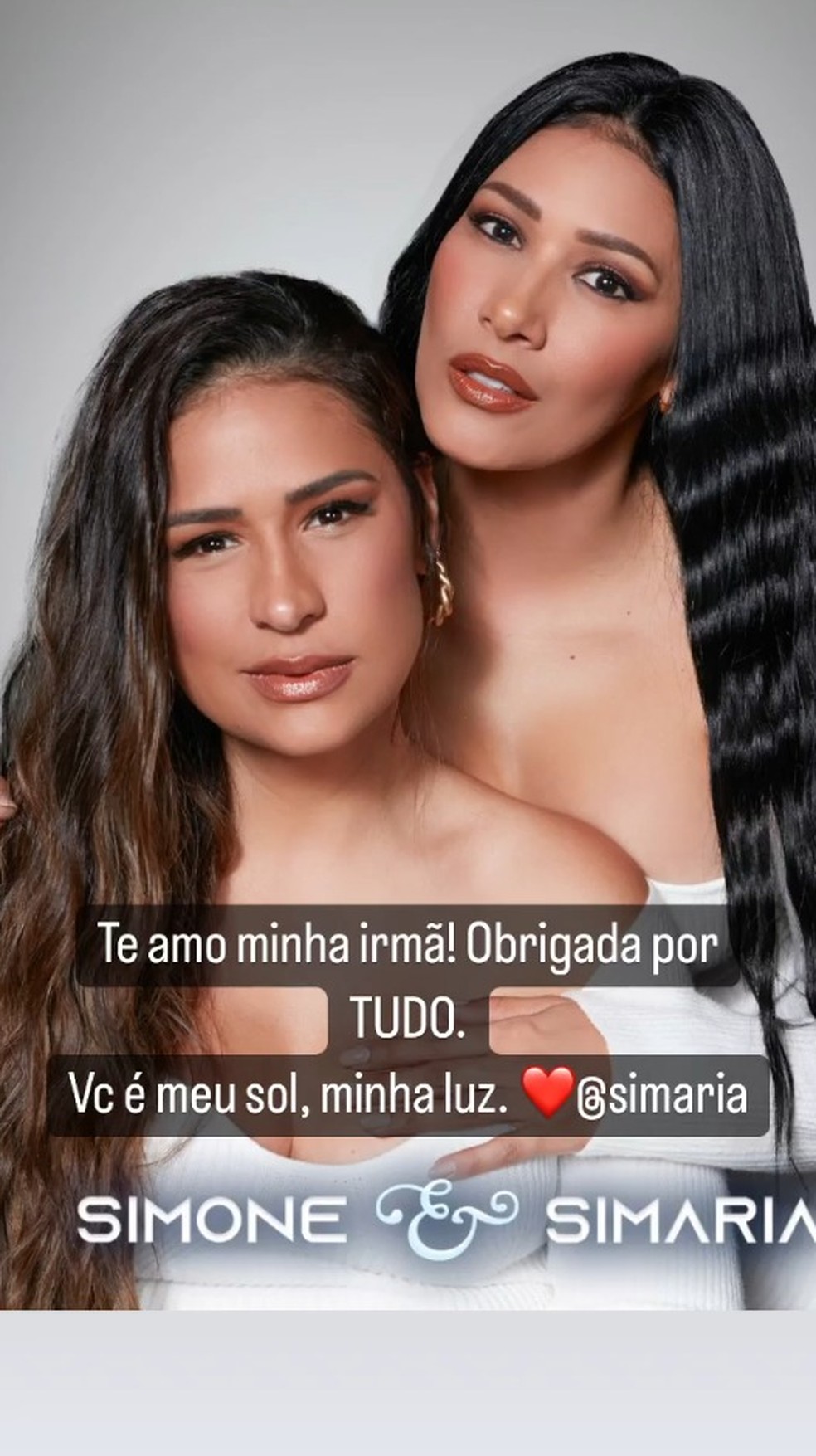 Simone e Simaria — Foto: Reprodução/Instagram