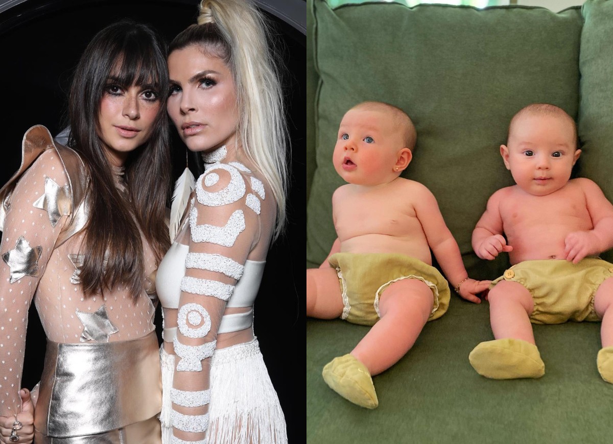 Thaila Ayala e Julia faria reunem filhos (Foto: Reprodução/Instagram)