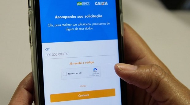 Aplicativo do Auxílio Emergencial  (Foto: Agência Brasil)