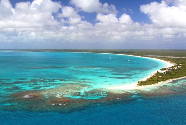 A ilha de Barbuda (Foto: Reprodução)
