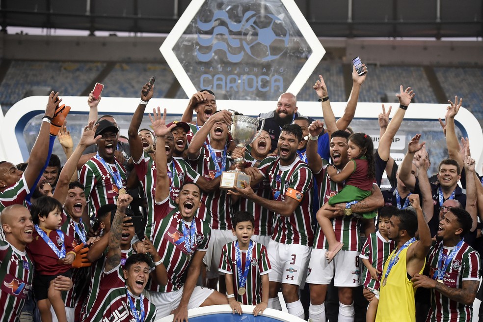 Fluminense campeão da Taça Rio (Foto: André Durão/GloboEsporte.com)