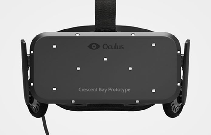 Crescent Bay Prototype, versão do Rift lançada logo após compra da Oculus pelo Facebook (Foto: Divulgação/Oculus VR)